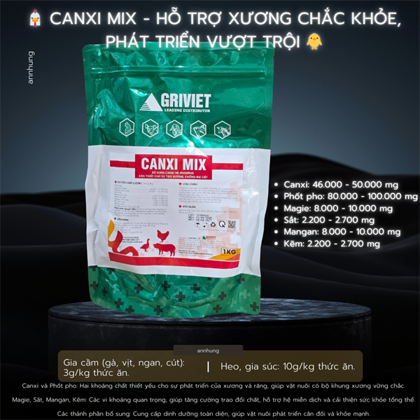 AGRI CANXI MIX 1kg
