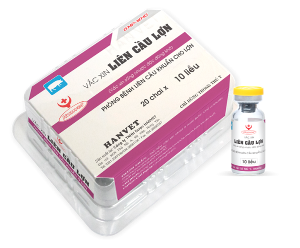 Hanvet Vaccine Liên Cầu Lợn 10 liều