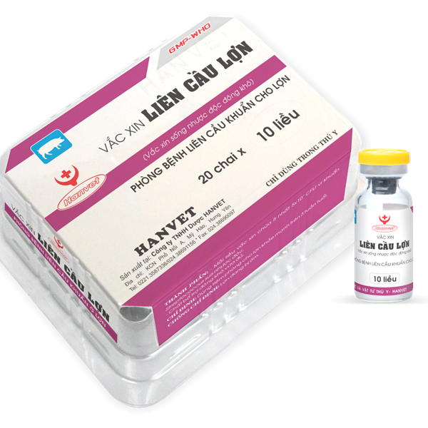 Hanvet Vaccine Liên Cầu Lợn 10 liều