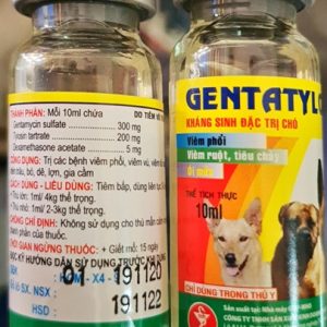 Alternative view of Minh Huy Genta tylo (chó mèo) 10ml - Hộp 10 lọ