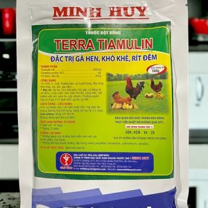 Minh Huy Tera Tiamulin 100gr - Hen gà, Khò khè, rít đêm - gói