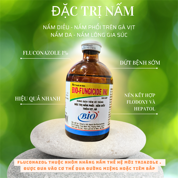 Bio FUNGICIDE INJ 100ml - Lọ