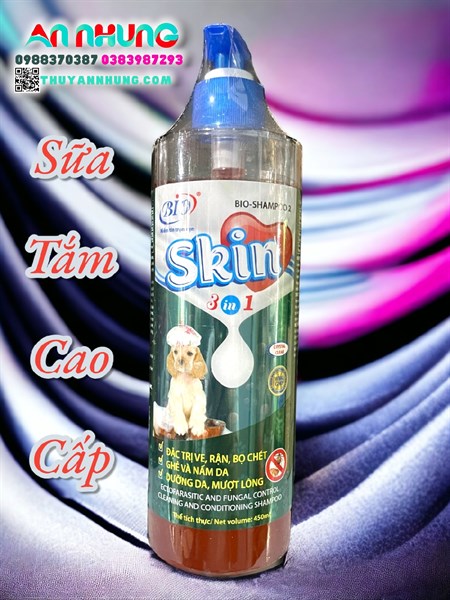 Bio Shampoo 2 Skin 450 ml - Chai 450ml - Ảnh 4