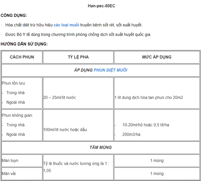 HAN PEC50 EC 1 Lít - chai - Ảnh 4
