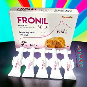 VMD Fronil Spot 0,67ml ( Từ 2 - 10 kg) - 5 Tuýp/Hộp
