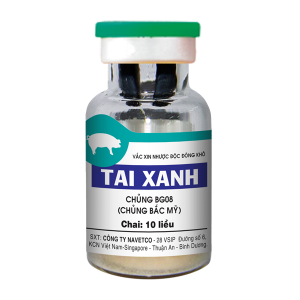 Alternative view of Vaccine Navetco Tai Xanh 10 liều - Chủng Bắc Mỹ - Lọ