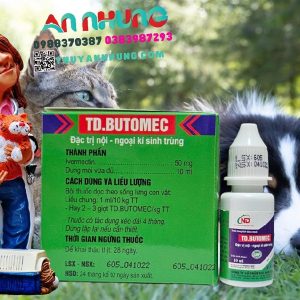 Alternative view of ND Butomec (nhỏ sống lưng) 10ml - Hộp 15 lọ