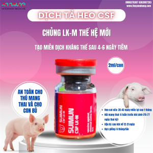 Vaccine Agri Suimun CSF LK- M 10 liều - Lọ