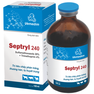 Alternative view of VMD SEPTRYL 240 100ml - Lọ