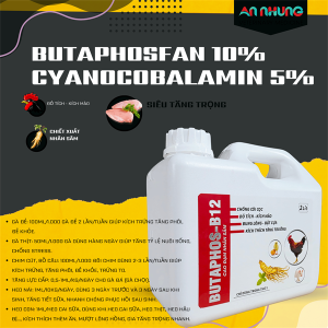Alternative view of AGRI BUTAPHOS B12 can 2Lít - Nhân sâm / can to - Can 2 lít
