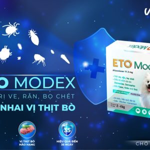 Alternative view of Vemedim ETO Modex - 11,3mg từ 2-4 kg - 1 viên