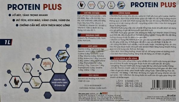 Agriviet Protein Plus 1 lít - Thùng 12 chai - Ảnh 3