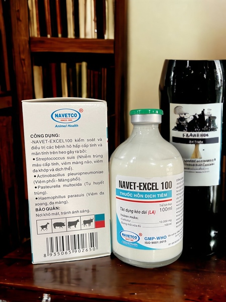 NAVET EXCEL 10% 100ml - Ceftifour - Lọ 100ml - Ảnh 3