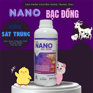 VIA NANO BẠC ĐỒNG 1 LÍT - CHAI 1 lít