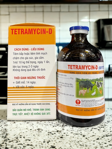 Minh Huy TETRAMYCIN D 10% -100ml - Lọ - Ảnh 3
