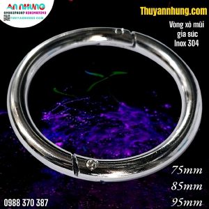 Vòng Inox xỏ mũi Trâu, Bò - Cái