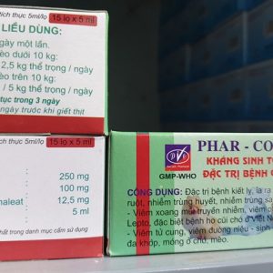 Alternative view of Drich Phar Combido (Chó, Mèo) 5ml - Hộp 15 lọ
