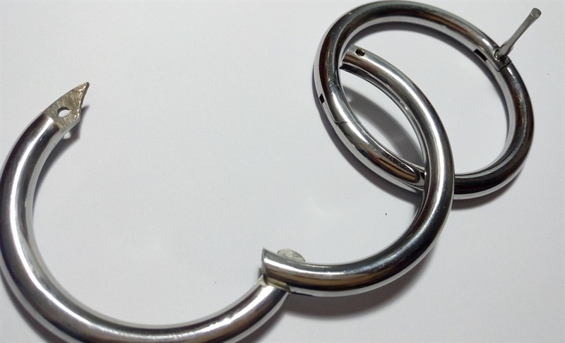Vòng Inox xỏ mũi Trâu, Bò - Cái - Ảnh 2