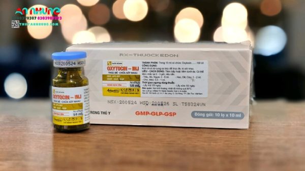 Á Châu Oxytocin 10ml - Hộp 10 lọ