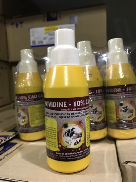 Goovet Povidine 100ml - chai 100ml - Ảnh 2