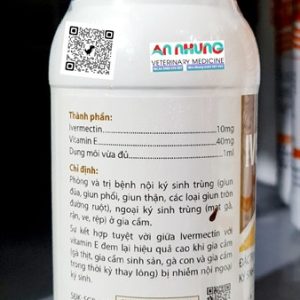 Alternative view of Sagophar Ivervet Sol (KST mạt gà, ve rận) 500ml - Chai