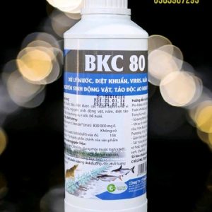 GOOVET BKC 80 - 1 Lít ( Sát trùng thủy sản) - Chai