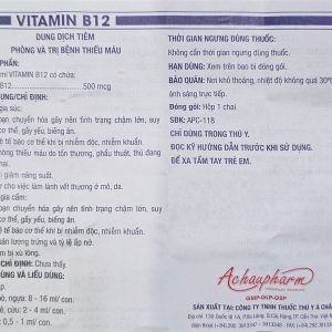 Alternative view of Á CHÂU VITAMIN B12 100ml - Lọ 100ml