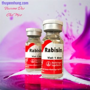 Vaccine - Dại Chó, Mèo - RABISIN 1 Liều - Màu đỏ - Liều