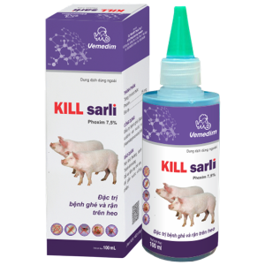 Alternative view of VMD Kill sarli ( Đặc trị bệnh ghẻ và rận trên heo) 100ml - Lọ