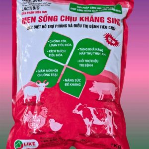 LIKE MEN SỐNG CHỊU KHÁNG SINH 1kg - Gói 10in1