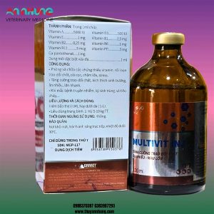 Alternative view of AGRI MULTIVIT INJ 100ml - Amino - Chai 100 ml
