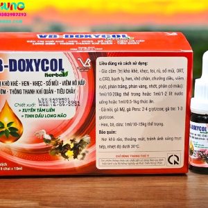 Alternative view of VB DOXYCOL HERBAL ORAL 10ml - Hộp 10 lọ
