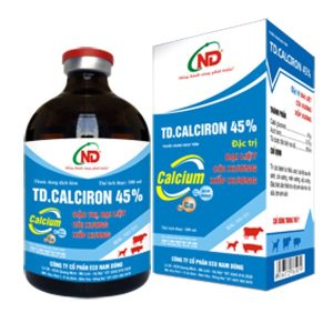 Alternative view of ND CALCIRON 45% (Truyền tĩnh mạch) 100ml - 100ml
