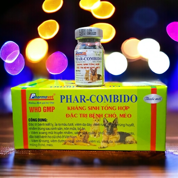 Drich Phar Combido (Chó, Mèo) 5ml - Hộp 15 lọ