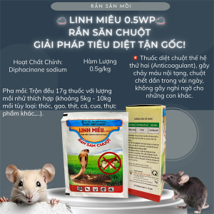 Alternative view of LINH MIÊU - RẮN SĂN CHUỘT 5gr - gói 5gr
