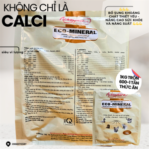 Alternative view of Á CHÂU PLASTIN = ECO Mineral (Calci vi lượng cao cấp) 1kg - Gói xá