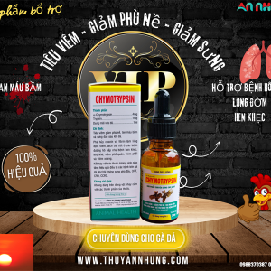 Alternative view of Sagophar Chymotrysin Gà đá 20ml - Chai 20ml
