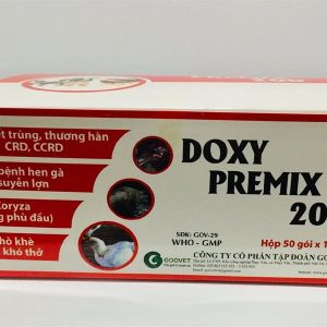 Alternative view of Goovet Doxy Premix 200 10gr - hộp 50 gói