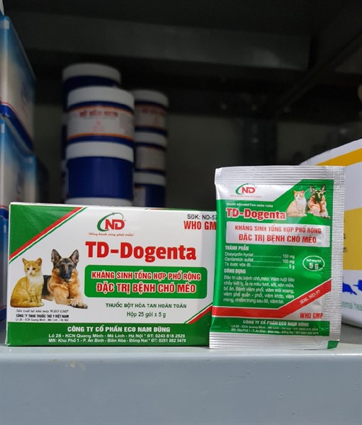 ND TD Dogenta 5gr - hộp 25 gói - Ảnh 3
