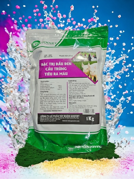 GOOVET ĐẶC TRỊ ĐẦU ĐEN, CẦU TRÙNG, TIÊU RA MÁU - Gói 10in1 - Ảnh 2