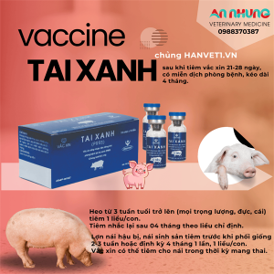 Vaccine Hanvet Tai Xanh 10 Liều - Lọ