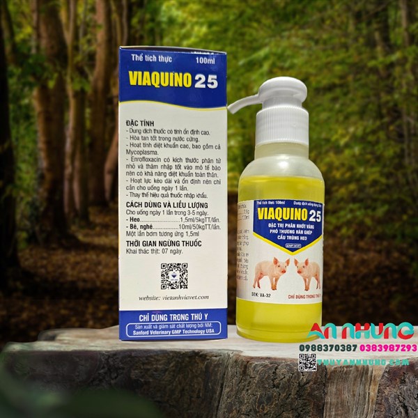 VIAVET QUINO 25 100ml - Lọ 100ml - Ảnh 3