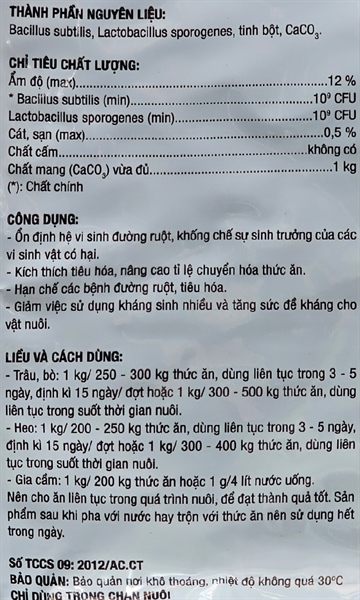 VB AMOX TYLO - GÓI/1KG - Ảnh 4