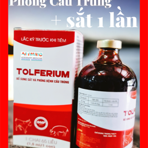 Alternative view of AGRI TOLFERIUM - Sắt, cầu trùng - Lọ 100ml