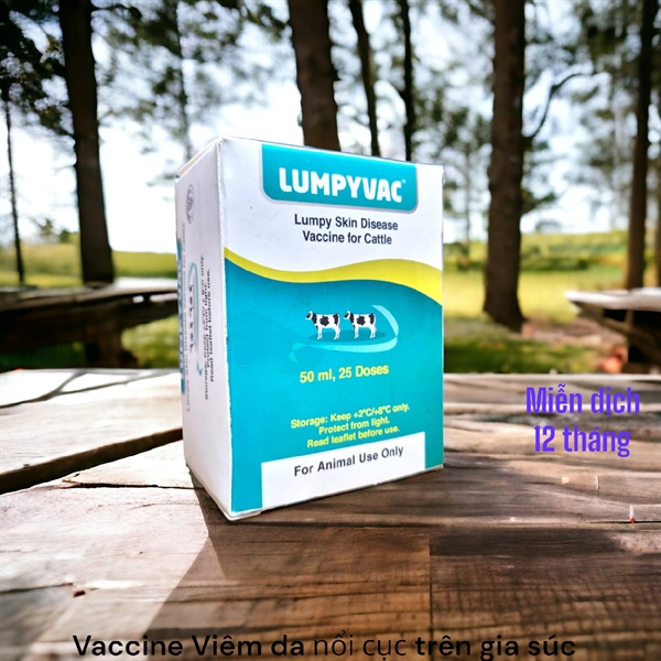 Vaccine Viêm Da Nổi Cục Lumpyvac 25 Liều - Lọ