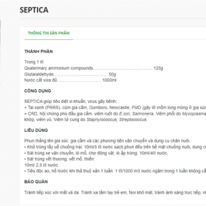 Alternative view of AGRI SEPTICA 1 lít - CAN 1 LÍT