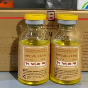 TH.Nhơn Aminovital - Đạm HQ - Hộp 5 lọ