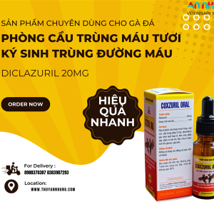 Alternative view of Sagophar Coxzuril oral Gà đá 20ml - Chai 20ml