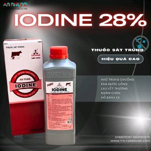 SAGOPHAR IODINE 1 Lít - can 1 lít