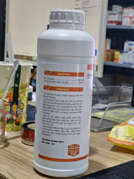 AGRI FLUCAL 150 1 lít - Fluconazol - Can - Ảnh 4